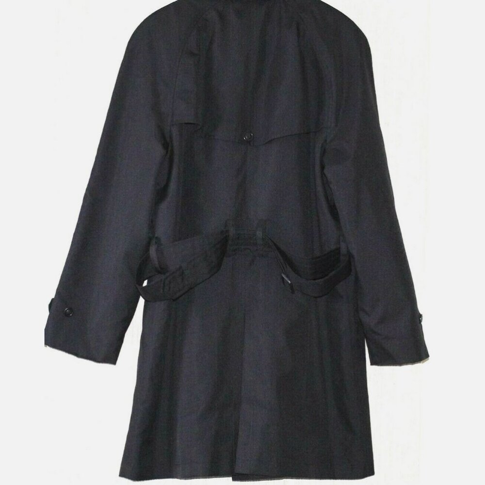 Joseph Abboud Black Polyester Double Breasted Lin… - image 4